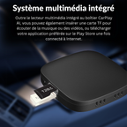 Carlinky Adaptateur Sans Fil 3-en-1 CarPlay & Android Auto