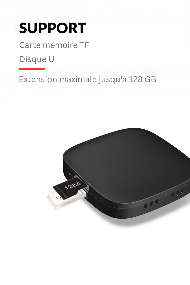 Carlinky Adaptateur Sans Fil 3-en-1 CarPlay & Android Auto